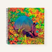 AnimalColor_Armadillo_001 ノートブック (正面)