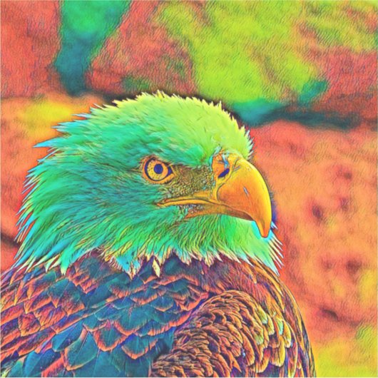 AnimalColor_Bird_008 シール (正面)