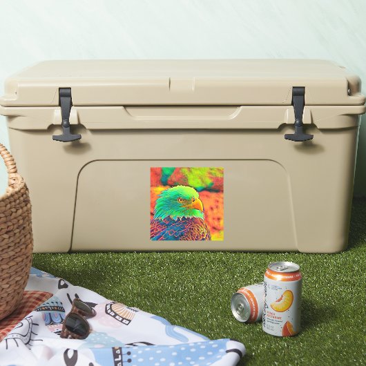 AnimalColor_Bird_008 シール (クーラー)