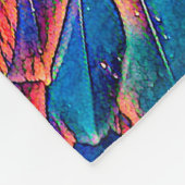 AnimalColor_Bird_008 フリースブランケット (角)