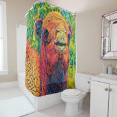 AnimalColor_Camel2022-12 シャワーカーテン (インサイチュ)