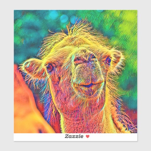 AnimalColor_Camel_001 シール (シート)