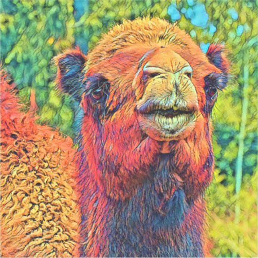 AnimalColor_Camel_003 シール (正面)