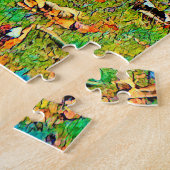 AnimalColor_Capybara_008 ジグソーパズル (側面)