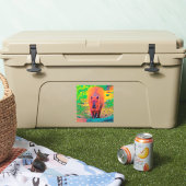 AnimalColor_Capybara_011 シール (クーラー)