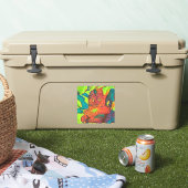 AnimalColor_Cat_005 シール (クーラー)