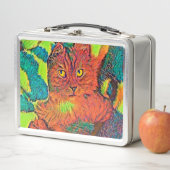 AnimalColor_Cat_005 メタルランチボックス (インサイチュ)
