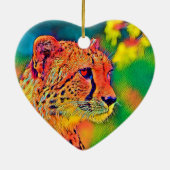 AnimalColor_Cheetah_004 セラミックオーナメント (裏面)