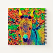 AnimalColor_Donkey_001 ノートブック (裏面)