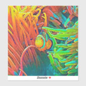 AnimalColor_Fish_001 シール (シート)