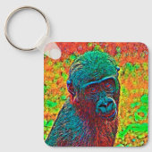 AnimalColor_Gorilla_001 キーホルダー (正面)