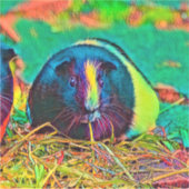 AnimalColor_Guinapig_002 シール (正面)