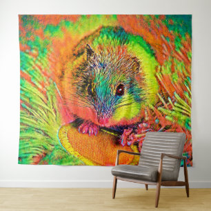 AnimalColor_Hamster_002 タペストリー