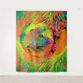 AnimalColor_Hamster_002 タペストリー (正面)