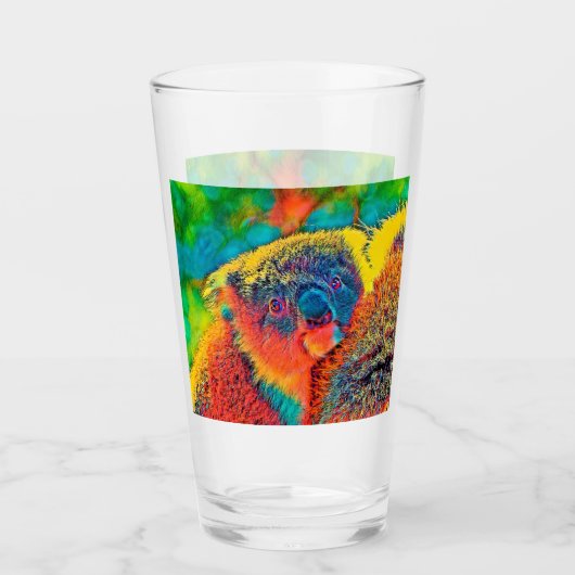 AnimalColor_Koala_001 タンブラーグラス (正面)