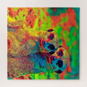 AnimalColor_Meerkat_002 ジグソーパズル (横)