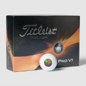 AnimalColor_RedPanda_003 ゴルフボール (パッケージング)