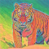 AnimalColor_Tiger_005 シール (正面)