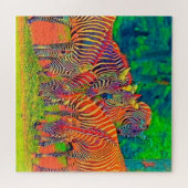 AnimalColor_Zebra_002 ジグソーパズル (横)