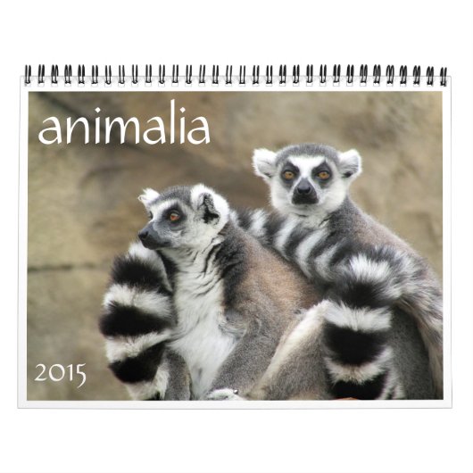 animalia 2015年 カレンダー (カバー)