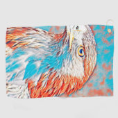 AnimalMix_Bird_021 ゴルフタオル (横)