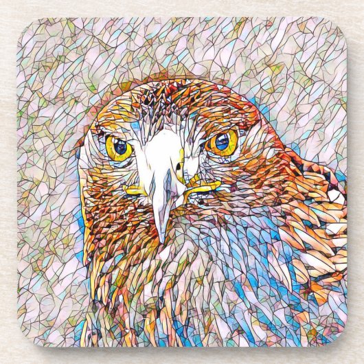 AnimalMix_Bird_040 コースター (正面)