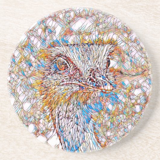 AnimalMix_Bird_042 コースター (正面)