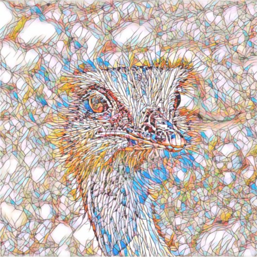 AnimalMix_Bird_042 シール (正面)