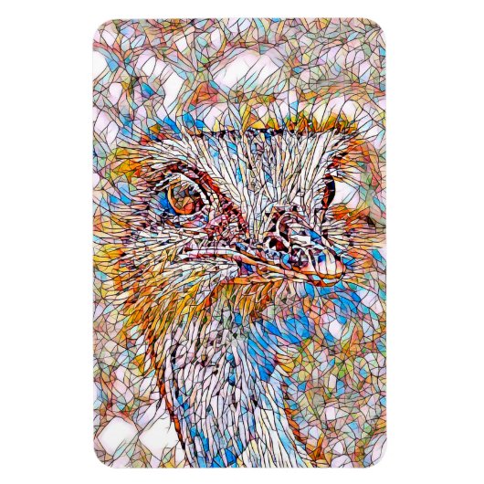 AnimalMix_Bird_042 マグネット (縦)