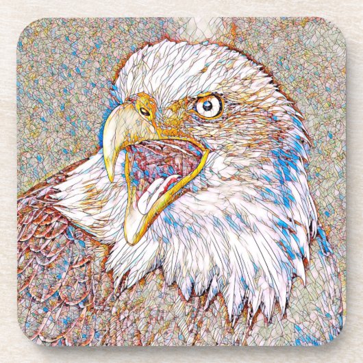AnimalMix_Bird_043 コースター (正面)