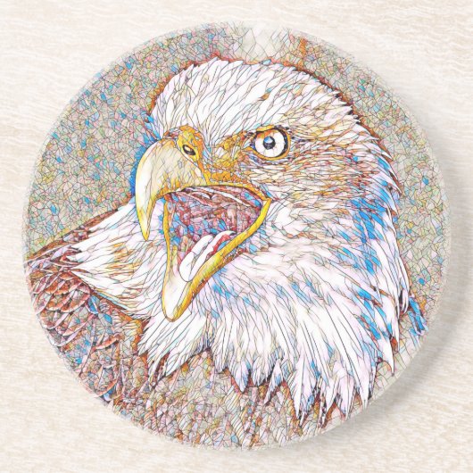AnimalMix_Bird_043 コースター (正面)