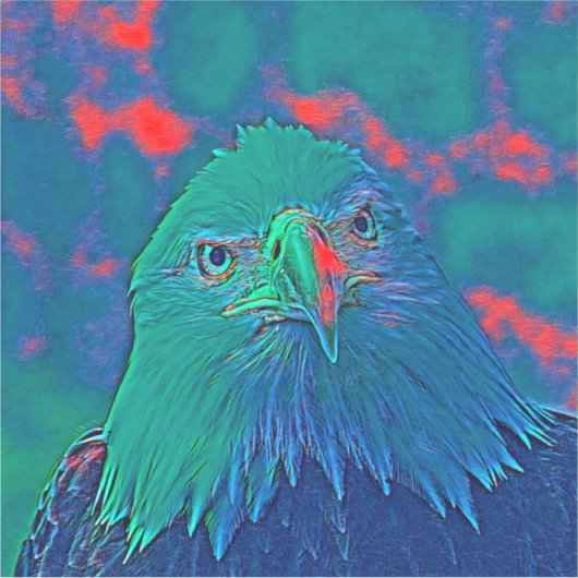 AnimalMix_Bird_048 シール (正面)