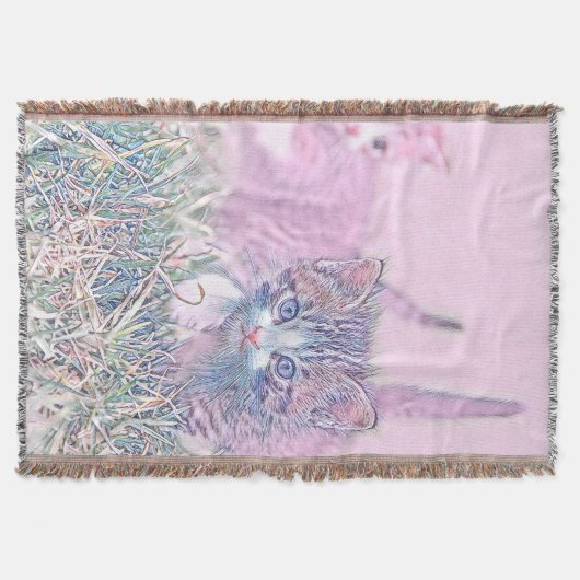 AnimalMix_Cat_015 スローブランケット (正面)