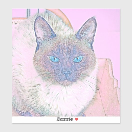 AnimalMix_Cat_017 シール (シート)