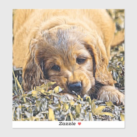 AnimalMix_Dog_005 シール (シート)