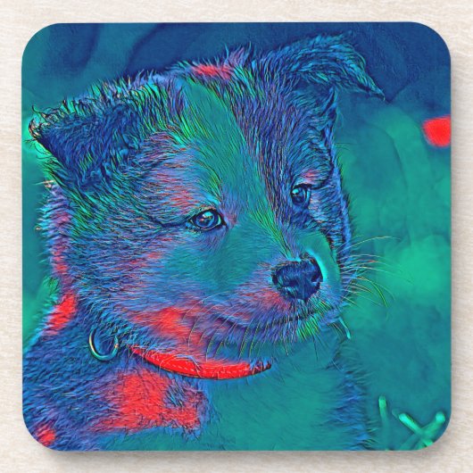 AnimalMix_Dog_022 コースター (正面)