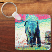 AnimalMix_Elephant_002 キーホルダー (正面)