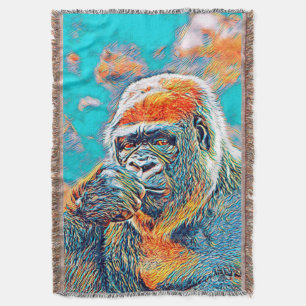 AnimalMix_Gorilla_001 スローブランケット