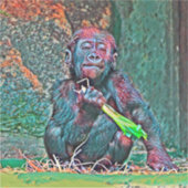 AnimalMix_Gorilla_004 シール (正面)