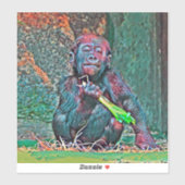 AnimalMix_Gorilla_004 シール (シート)