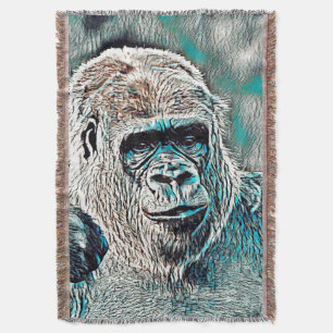 AnimalMix_Gorilla_008 スローブランケット