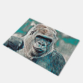 AnimalMix_Gorilla_008 ドアマット (アングル)