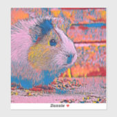 AnimalMix_Guinapig_002 シール (シート)