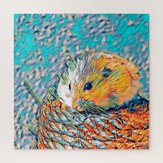 AnimalMix_Hamster_001 ジグソーパズル (縦)
