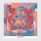 AnimalMix_Hamster_002 シール (シート)