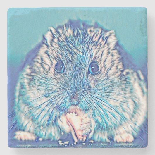 AnimalMix_Hamster_003 ストーンコースター (正面)