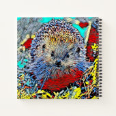 AnimalMix_Hedgehog_002 ノートブック (裏面)