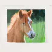 AnimalMix_Horse_013 タペストリー (正面(横))