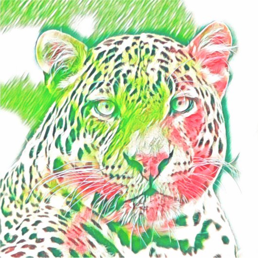 AnimalMix_Leopard_005 シール (正面)
