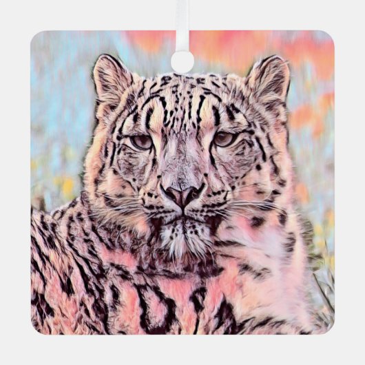 AnimalMix_Leopard_008 メタルオーナメント (正面)